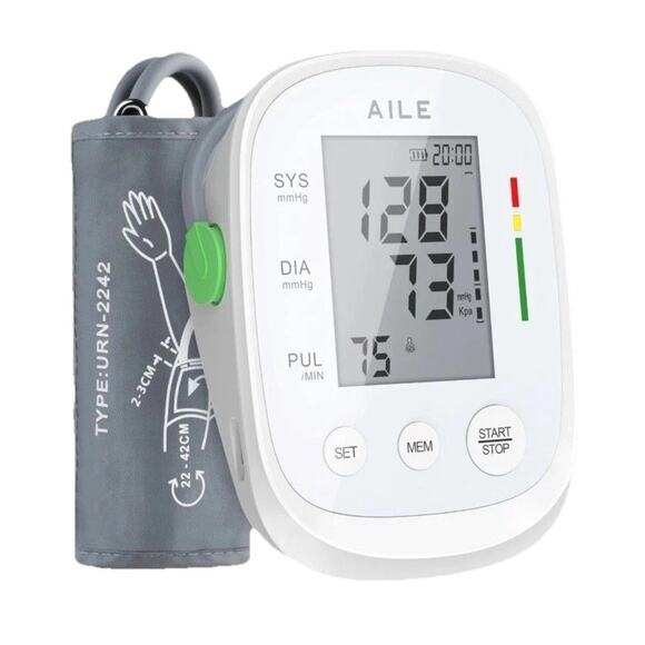 Aile X5 Electronic Sphygmomanometer | Blood Pressure Cuff - Picture 1 of 6